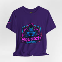 Squatch Gaming Logo Tee | Gamer Badge T-Shirt