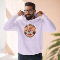 Trucker Strong Wife Fleece Hoodie