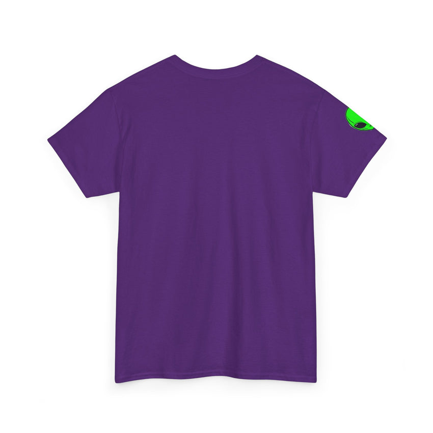UFO Abduction Scene T-Shirt | Alien Spaceship Landscape Tee