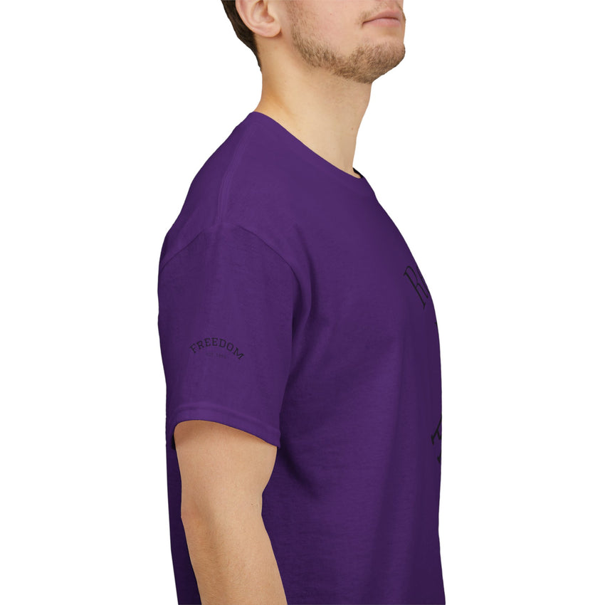 Retired Not My Problem Unisex Heavy Cotton Tee - Casual Comfort for Retirement Celebrations