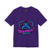 Squatch Gaming Logo Tee | Gamer Badge T-Shirt