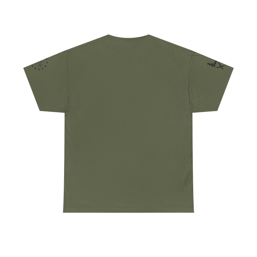 Patriotic Unisex Heavy Cotton Tee - 'We Will Keep Our God, Our Guns, and Our Constitution!'