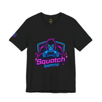 Squatch Gaming Logo Tee | Gamer Badge T-Shirt