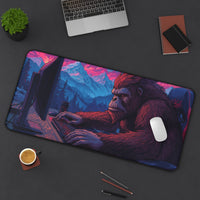 Gamer Desk Mat with Mountain Beast Design