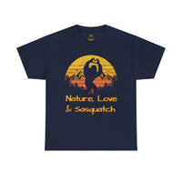 Nature,Love & Sasquatch Tshirt