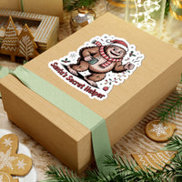 Santa's Secret Helper Kiss-Cut Stickers - Perfect for Holiday Cheer and Gifting