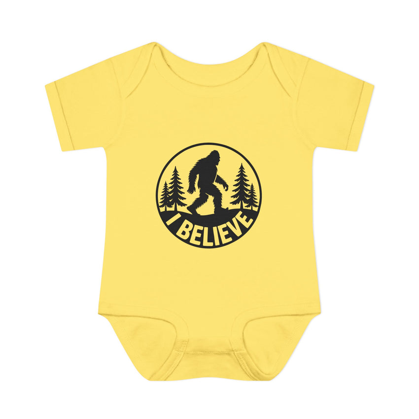 I Believe in Bigfoot Infant Bodysuit