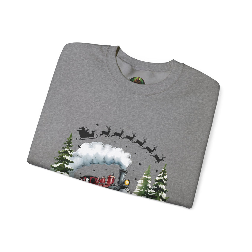 Believe in Santa train sweatshirt , Do you believe?