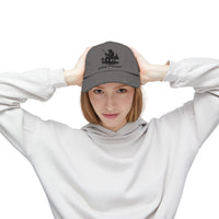Gone Fishing Distressed Cap - Unisex Fishing Hat for Outdoor Enthusiasts