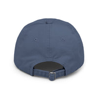 Squatch University cap | distressed dad hat, Bigfoot foot emblem