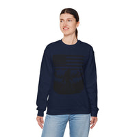 Bigfoot American Flag Crewneck Sweatshirt