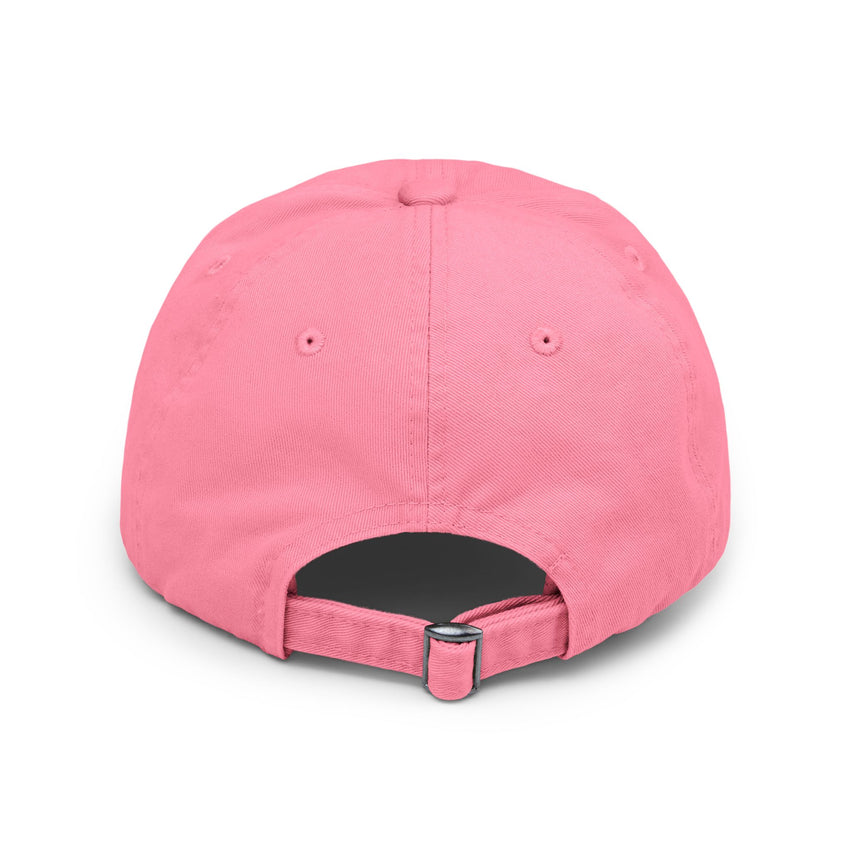 Squatch University cap | distressed dad hat, Bigfoot foot emblem