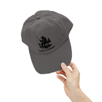 Gone Fishing Distressed Cap - Unisex Fishing Hat for Outdoor Enthusiasts