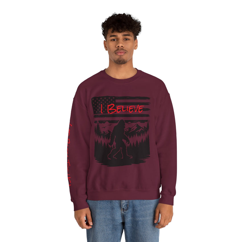 Bigfoot Believer Unisex Crewneck Sweatshirt