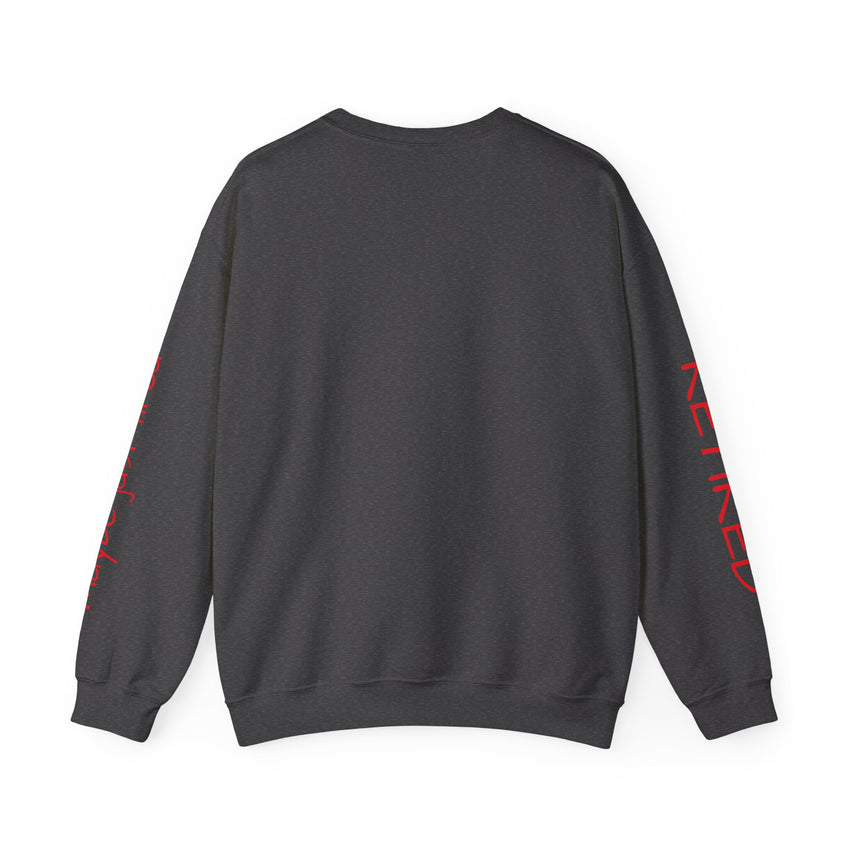 Retired Under New Management Crewneck Sweatshirt, Perfect Gift for Retirement, Funny Sweatshirt, Casual Wear, Retirement Party Essential