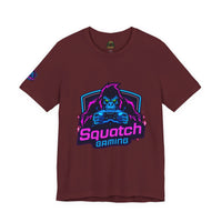 Squatch Gaming Logo Tee | Gamer Badge T-Shirt
