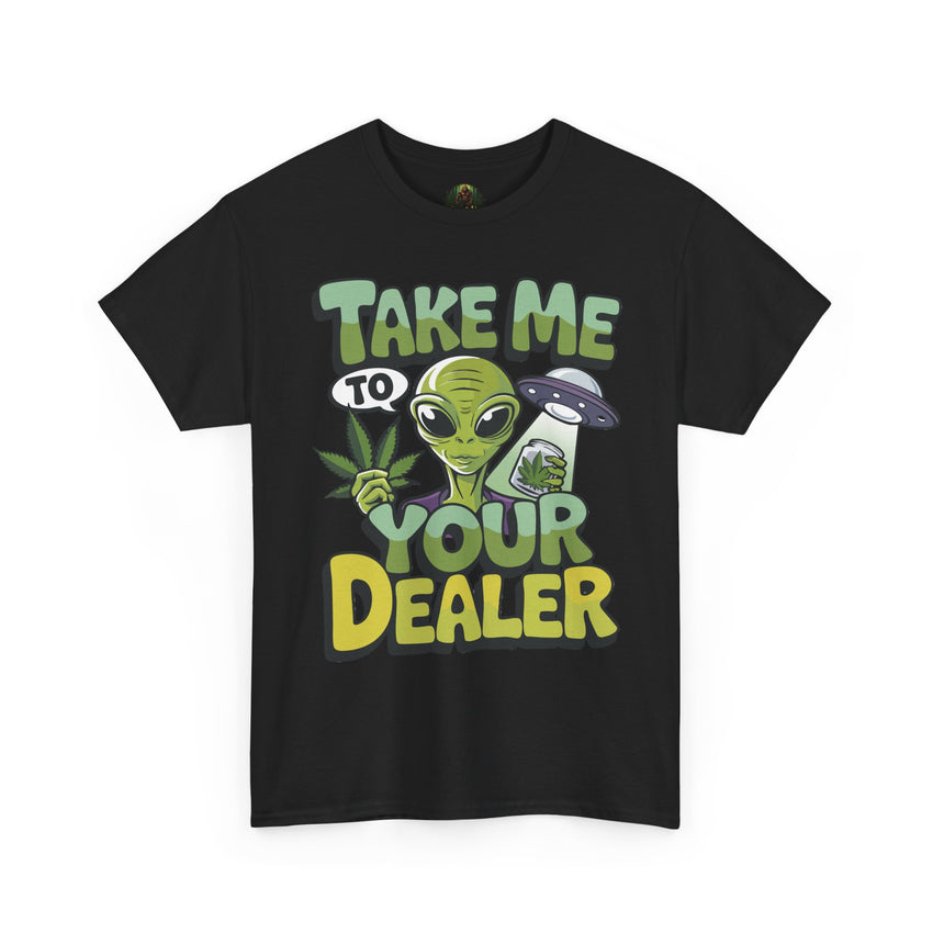 Alien Humor T-Shirt - Funny Graphic Tee for UFO Lovers