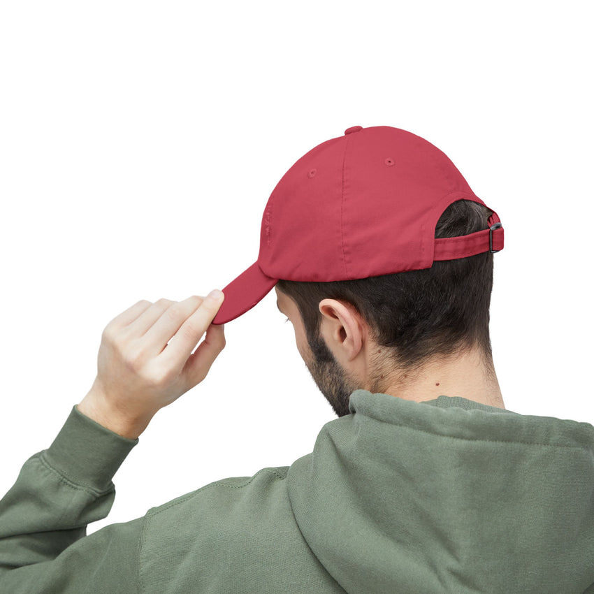 Gone Fishing Distressed Cap - Unisex Fishing Hat for Outdoor Enthusiasts