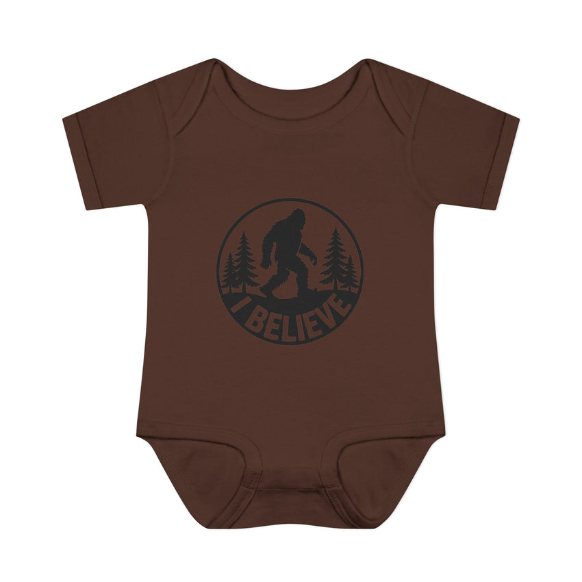 I Believe in Bigfoot Infant Bodysuit