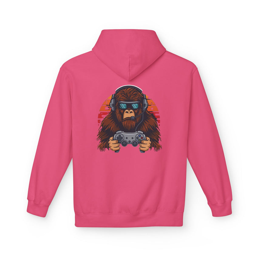 Gaming Ape Gamer Hoodie | Squatch Gaming Logo, Retro Controller