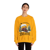 Believe in Santa train sweatshirt , Do you believe?