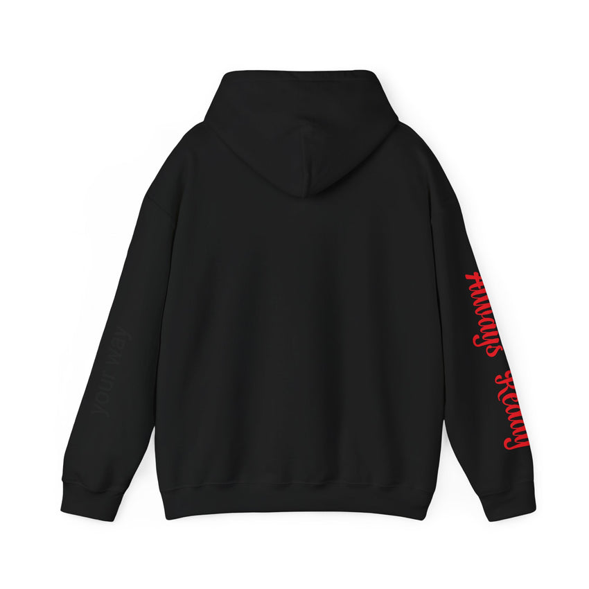 Proud Firefighter Hooded Sweatshirt  Unisex Heavy Blend