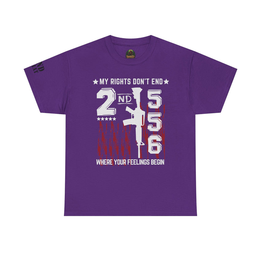 Unisex Heavy Cotton Tee with Empowering Gun Rights graphics