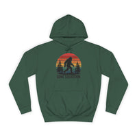 Retro Bigfoot Hoodie - "Gone Squatchin"