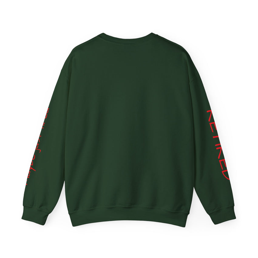 Retired Under New Management Crewneck Sweatshirt, Perfect Gift for Retirement, Funny Sweatshirt, Casual Wear, Retirement Party Essential