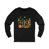 Outdoor Adventure Long Sleeve Tee - 'Hike' Graphic