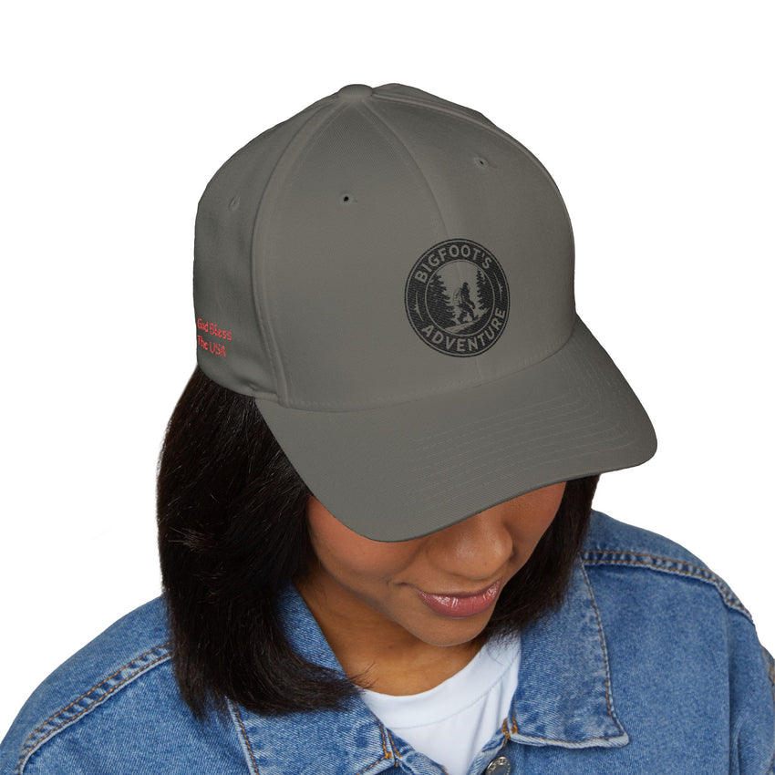 Bigfoot's Adventure Embroidered Cap