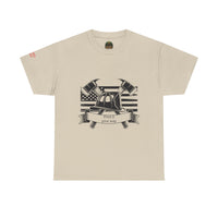 Proud Firefighter Tee, Unisex Heavy Cotton T-Shirt