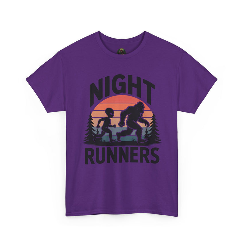 Night Runners Alien Unisex Cotton Tee