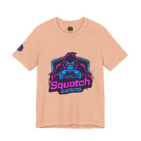Squatch Gaming Logo Tee | Gamer Badge T-Shirt