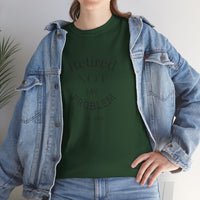 Retired Not My Problem Unisex Heavy Cotton Tee - Casual Comfort for Retirement Celebrations