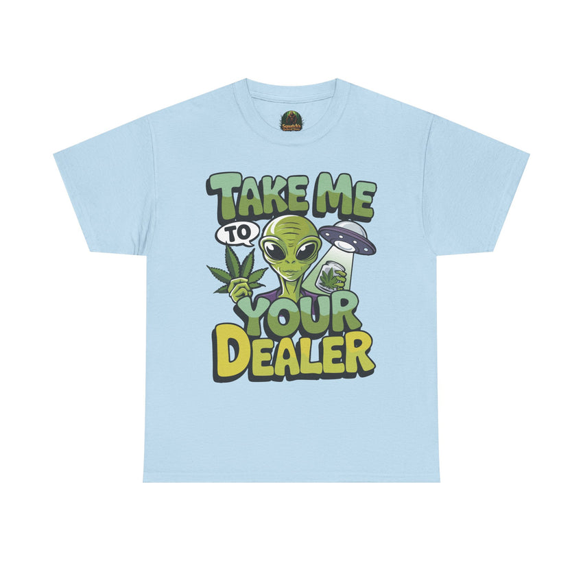 Alien Humor T-Shirt - Funny Graphic Tee for UFO Lovers