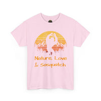 Nature,Love & Sasquatch Tshirt