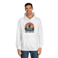 Retro Bigfoot Hoodie - "Gone Squatchin"