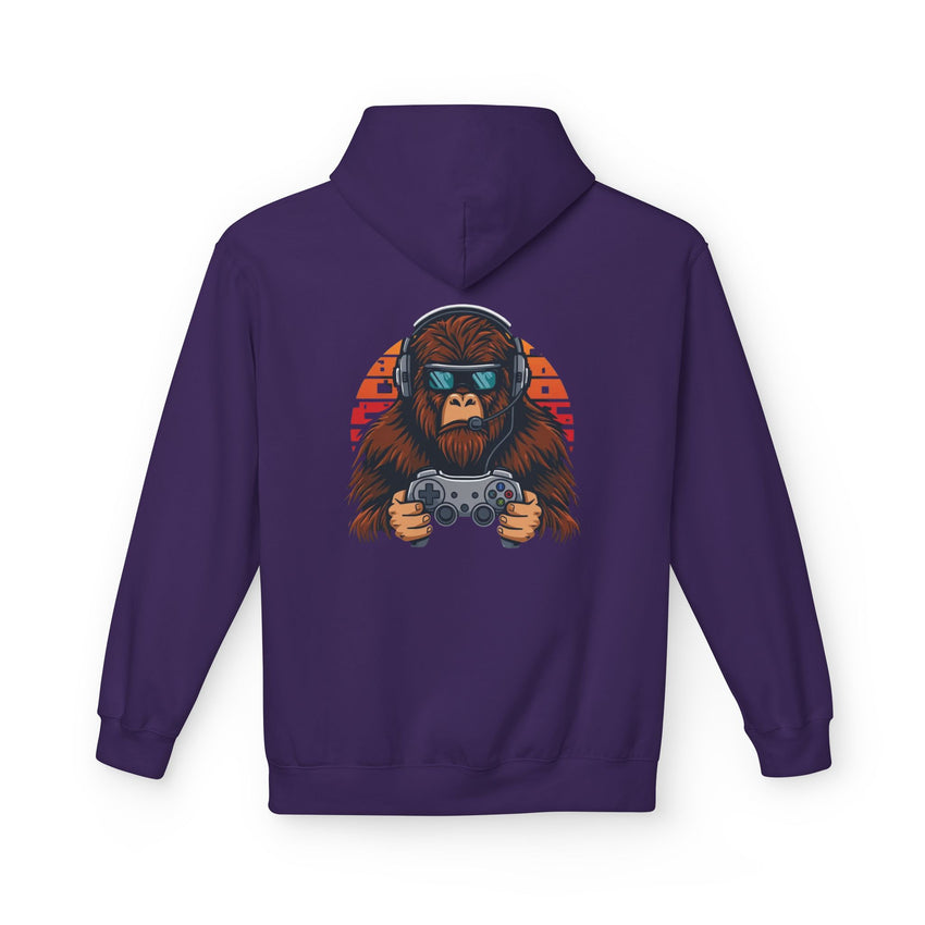 Gaming Ape Gamer Hoodie | Squatch Gaming Logo, Retro Controller