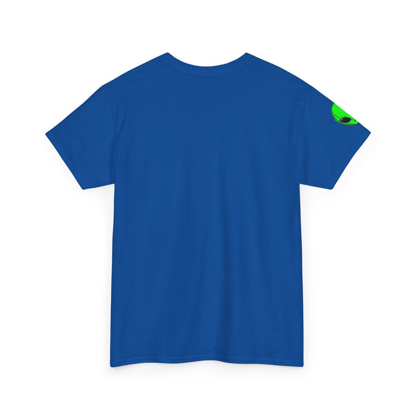 UFO Abduction Scene T-Shirt | Alien Spaceship Landscape Tee