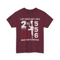 Unisex Heavy Cotton Tee with Empowering Gun Rights graphics