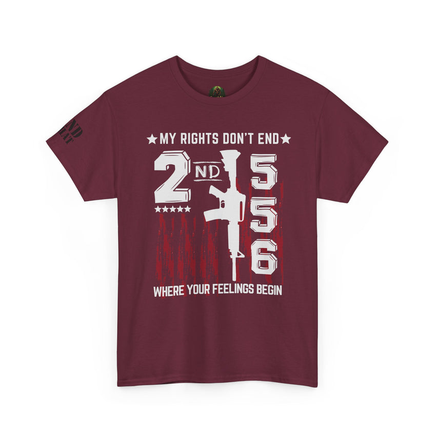 Unisex Heavy Cotton Tee with Empowering Gun Rights graphics