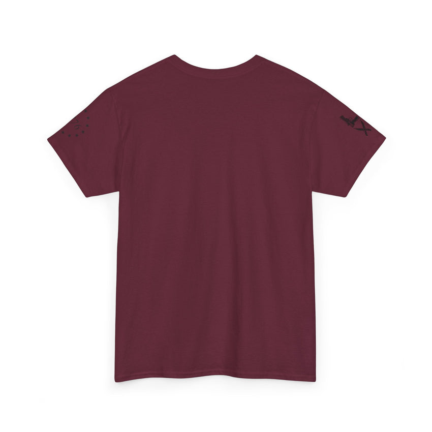 Patriotic Unisex Heavy Cotton Tee - 'We Will Keep Our God, Our Guns, and Our Constitution!'