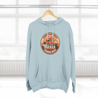 Trucker Strong Wife Fleece Hoodie