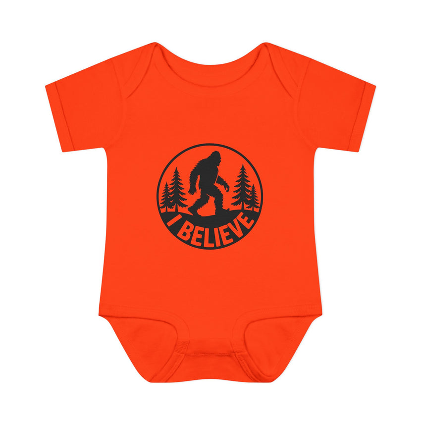 I Believe in Bigfoot Infant Bodysuit