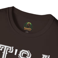 It's A Trap trumpet T-Shirt | Retro Striped Trombone Band Humor