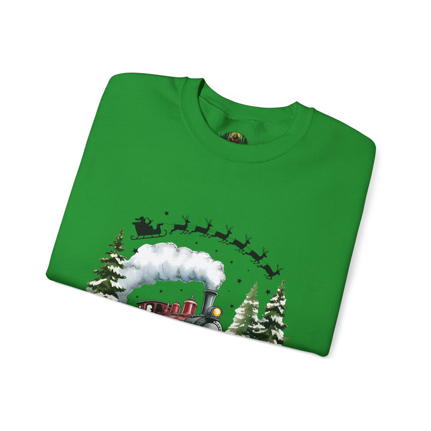 Believe in Santa train sweatshirt , Do you believe?