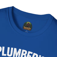 Plumber's Wife Funny Quote T-Shirt | Tradeswoman Spouse Shirt