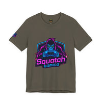 Squatch Gaming Logo Tee | Gamer Badge T-Shirt