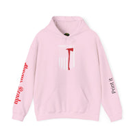 Proud Firefighter Hooded Sweatshirt  Unisex Heavy Blend